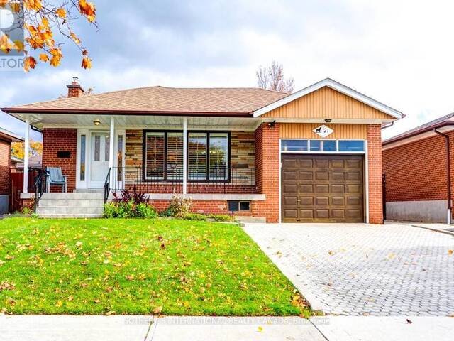 21 GROVERDALE ROAD Toronto Ontario, M9C 3M7