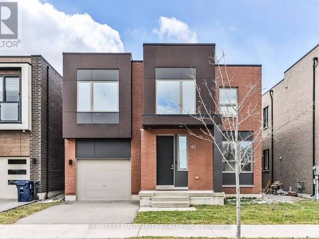 40 STANLEY GREENE BOULEVARD Toronto Ontario, M3K 0A9