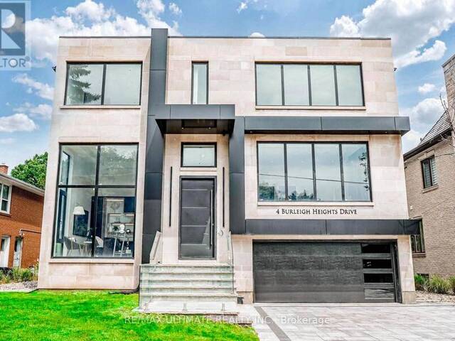 4 BURLEIGH HEIGHTS DRIVE Toronto Ontario, M2K 1Y7