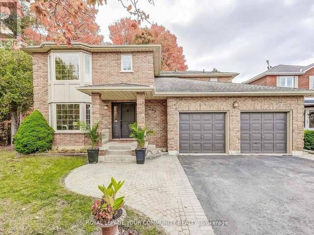 289 TRANQUIL COURT Pickering Ontario, L1V 6K1