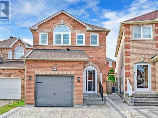 47 STELLA DRIVE Markham Ontario, L3G 4G9