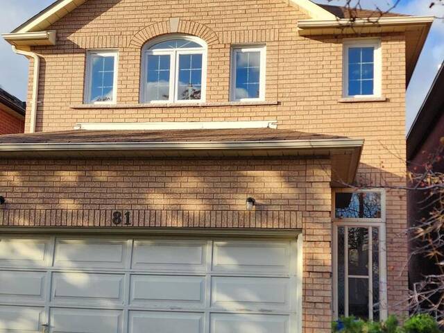 81 NORTHOLT CRESCENT Markham Ontario, L3R 6P3