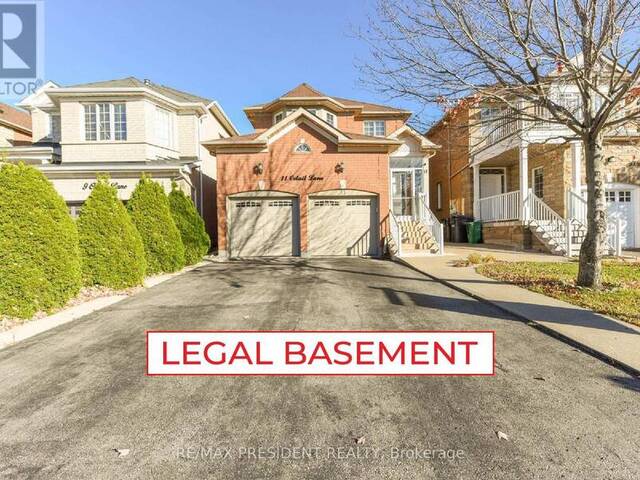 11 OXTAIL LANE Brampton Ontario, L6X 5E2