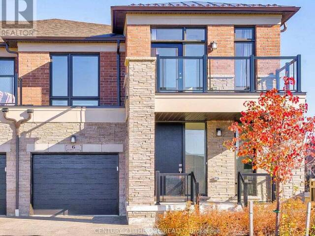 6 STUBBS LANE Aurora Ontario, L4G 3Y3