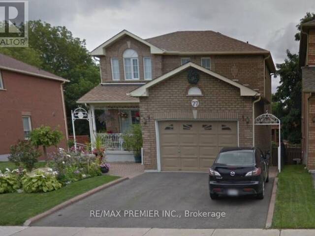 77 STONEBRIAR DRIVE Vaughan Ontario, L6A 2M9