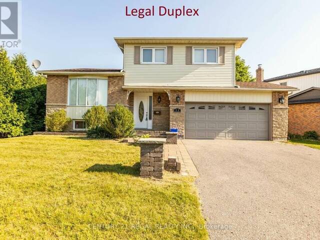 88 OVERBANK DRIVE Oshawa Ontario, L1J 7Y7