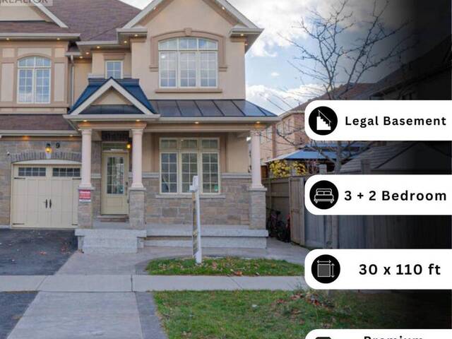 9 VILLADOWNS TRAIL Brampton Ontario, L6R 3V6