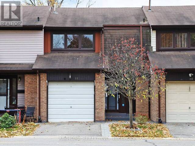 11 - 85 BAIF BOULEVARD Richmond Hill Ontario, L4C 5E2