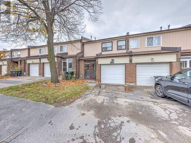 112 - 106 CHESTER LE BOULEVARD Toronto Ontario, M1W 2X9