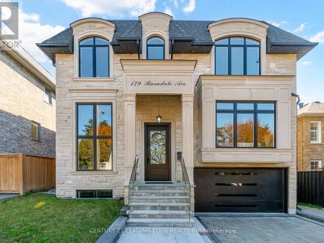 179 BURNDALE AVENUE Toronto Ontario, M2N 1T1