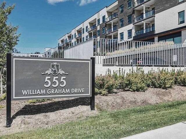 304 - 555 WILLIAM GRAHAM DRIVE Aurora Ontario, L4G 7C7