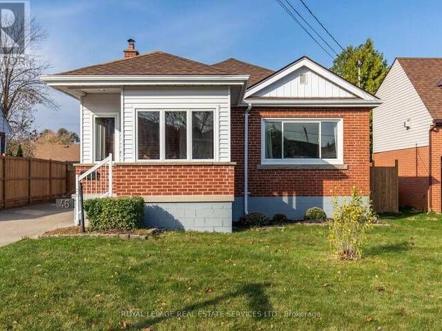 46 UPPER WALKER AVENUE Hamilton Ontario, L8G 1S8