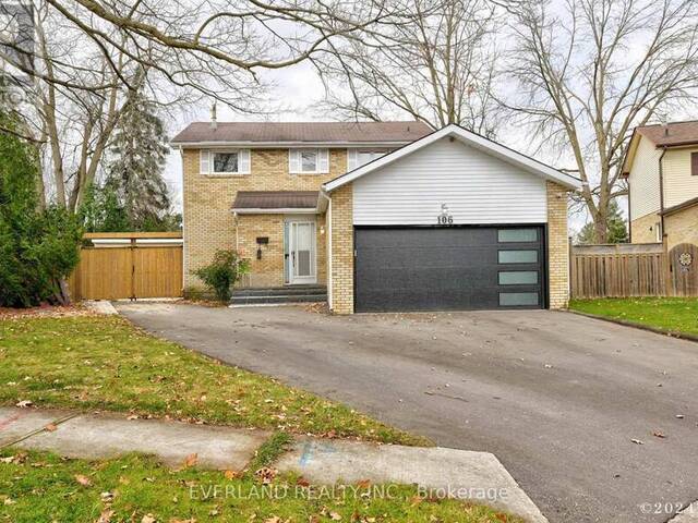 106 WESLEY STREET Newmarket Ontario, L3Y 3N8