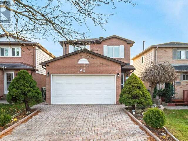 28 WHEATFIELD ROAD Brampton Ontario, L6X 2W1