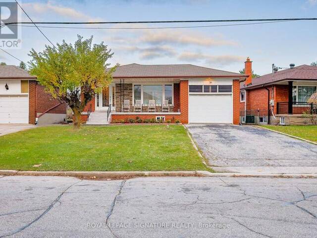 31 LISCOMBE ROAD Toronto Ontario, M6L 3A3