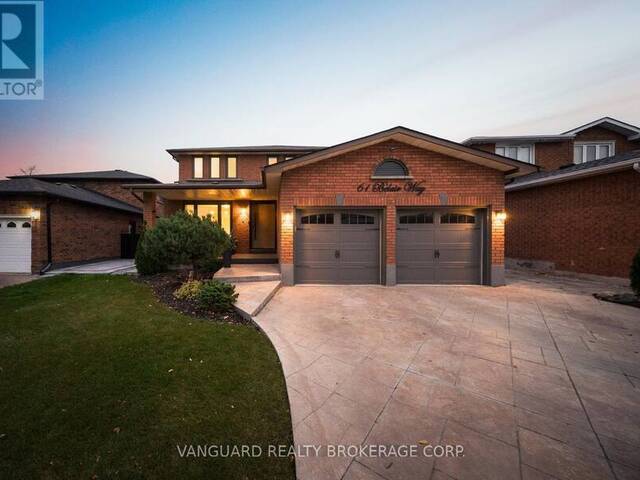 61 BELAIR WAY Vaughan Ontario, L4L 7S8