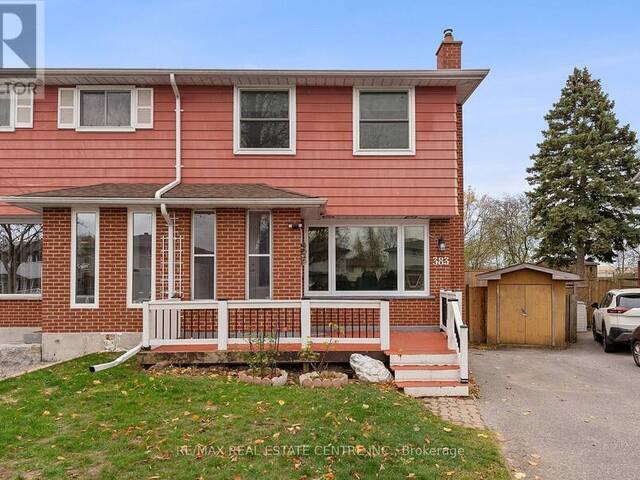 383 DURHAM COURT Oshawa Ontario, L1J 1W8