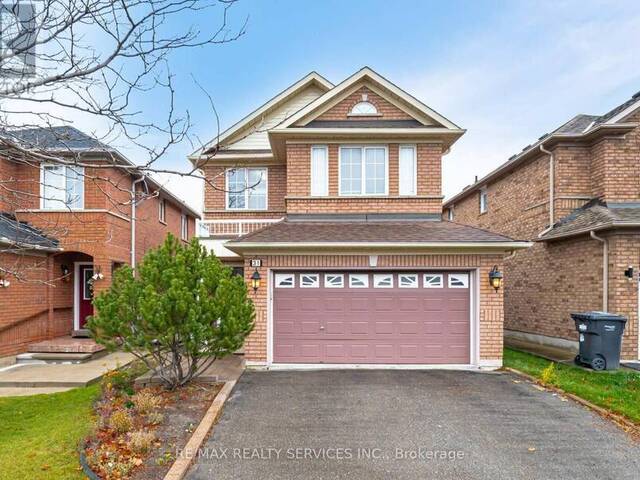 31 OLYMPIA CRESCENT Brampton Ontario, L6X 4W1