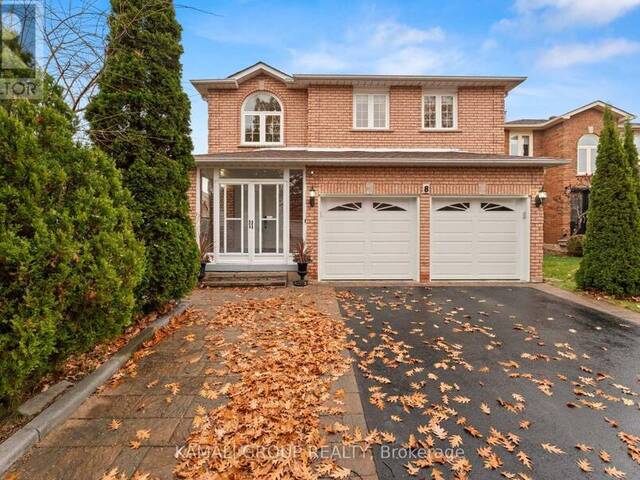 8 PANDORA COURT Richmond Hill Ontario, L4S 1J4