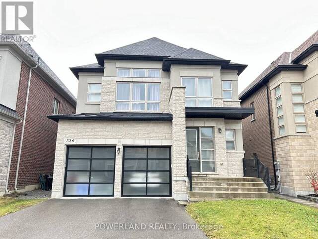 336 WORTHINGTON AVENUE Richmond Hill Ontario, L4E 1G1