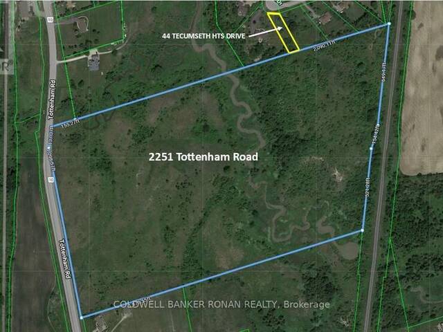 2251 TOTTENHAM ROAD New Tecumseth Ontario, L0G 1W0 - Vacant Land For Sale