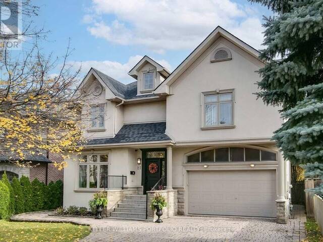 27 WILMAR ROAD Toronto Ontario, M9B 3R8