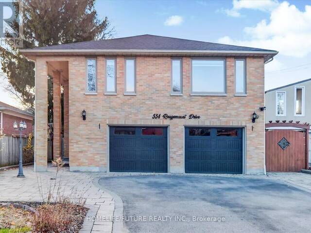 554 ROUGEMOUNT DRIVE Pickering Ontario, L1W 2C2