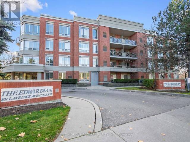 208 - 801 LAWRENCE AVENUE E Toronto Ontario, M3C 3W2