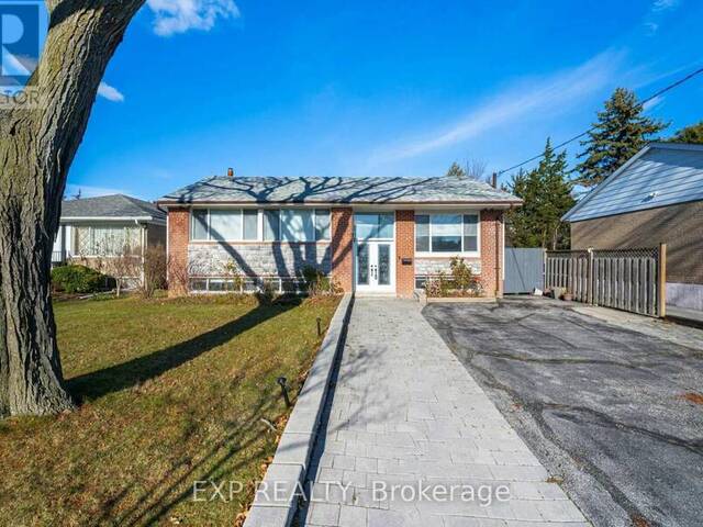 108 LYNEDOCK CRESCENT Toronto Ontario, M3A 2B1