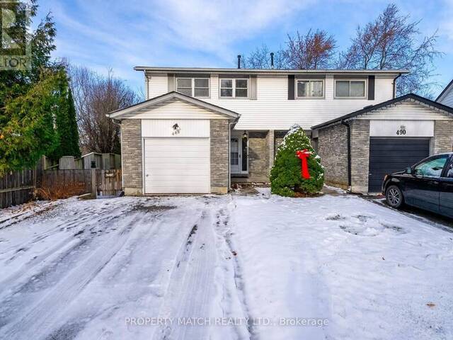 488 LANARK DRIVE Oshawa Ontario, L1J 6H7