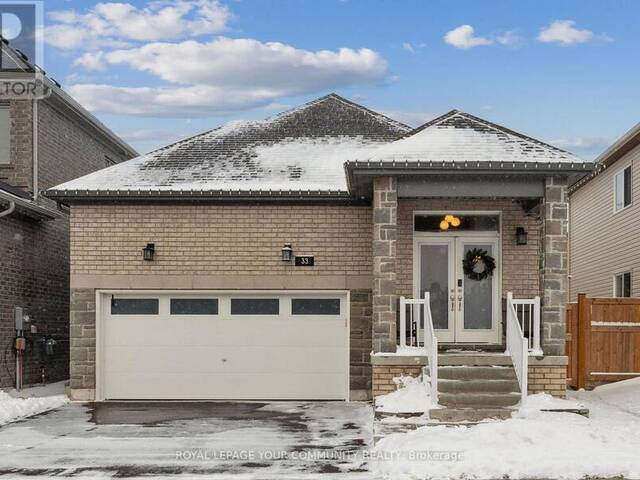 33 MABERN STREET Barrie Ontario, L9J 0H9