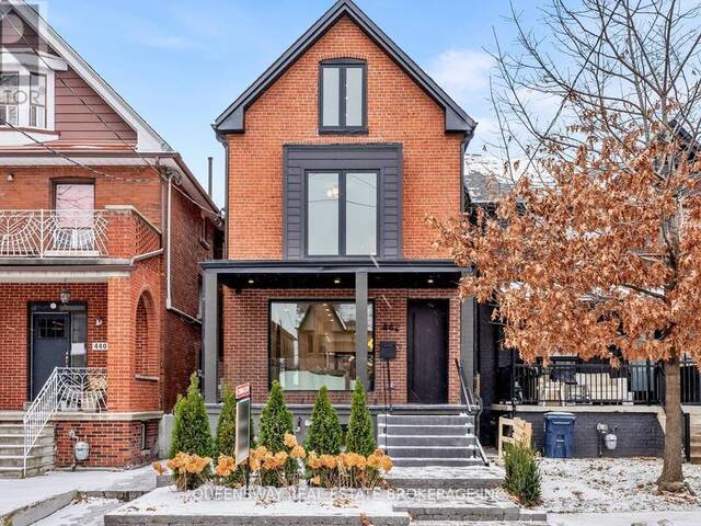 442 BROCK AVENUE Toronto Ontario, M6H 3N3