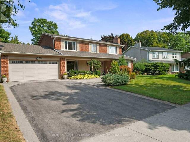 59 MONTRESSOR DRIVE Toronto Ontario, M2P 1Z3