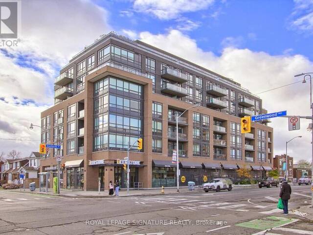 305 - 630 GREENWOOD AVENUE Toronto Ontario, M4J 0A8