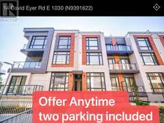 1030 - 14 DAVID EYER ROAD E Richmond Hill Ontario, L4S 1M4