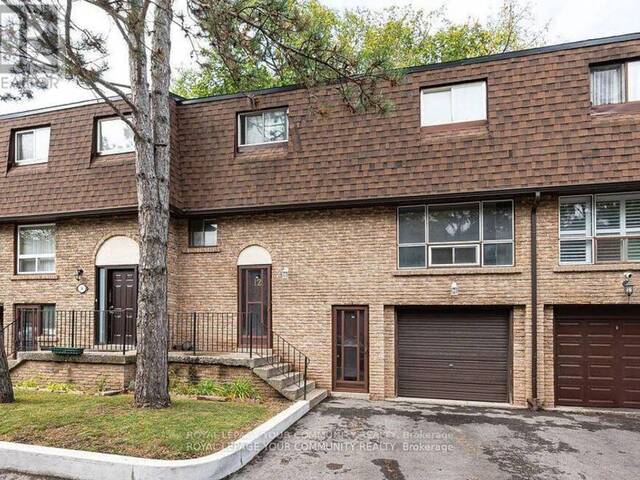 12 - 97 HENDERSON AVENUE Markham Ontario, L3T 2K9