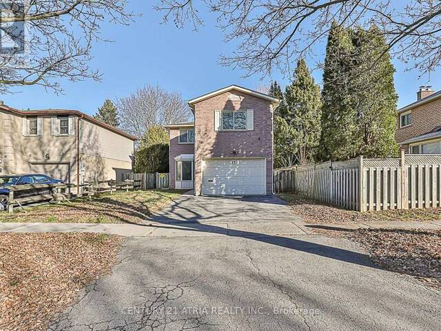 11 HUNTER'S POINT DRIVE Richmond Hill Ontario, L4C 6M4