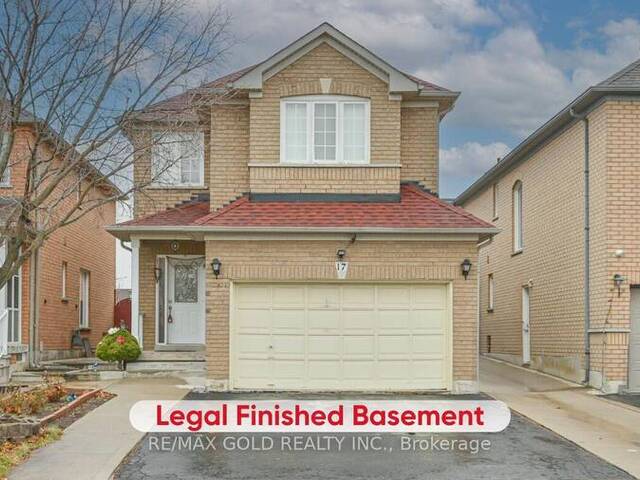 17 RED RIVER DRIVE Brampton Ontario, L6R 2H9