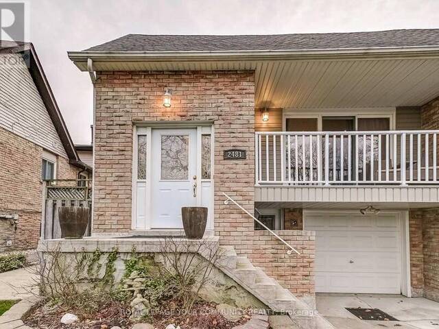 2481 COBBINSHAW CIRCLE Mississauga Ontario, L5N 2G2