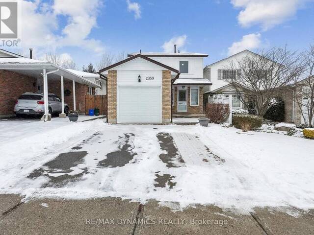 2359 MALCOLM CRESCENT Burlington Ontario, L7P 4H1