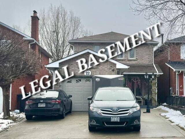 22 CRANBERRY CRESCENT Brampton Ontario, L6Y 4P7