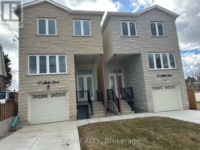 17 MALTA STREET Toronto Ontario, M1N 2L2