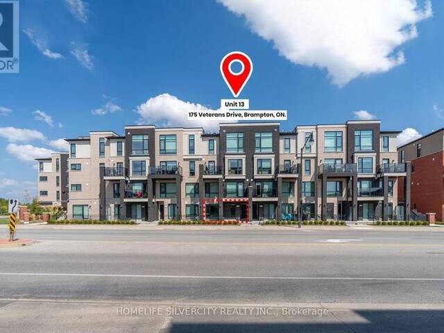 13 - 175 VETERANS DRIVE Brampton Ontario, L7A 5L2 - 2 Bedrooms Condo For Sale