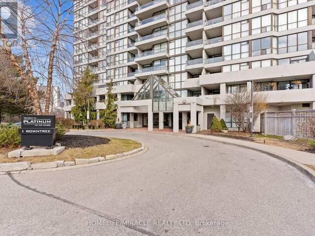 1606 - 1 ROWNTREE ROAD Toronto Ontario, M9V 5G7 - 2 Bedrooms Condo For Sale