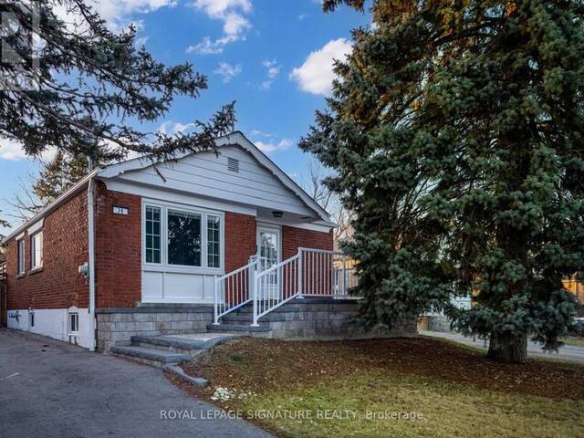 36 KILPATRICK DRIVE Toronto Ontario, M1R 2B6