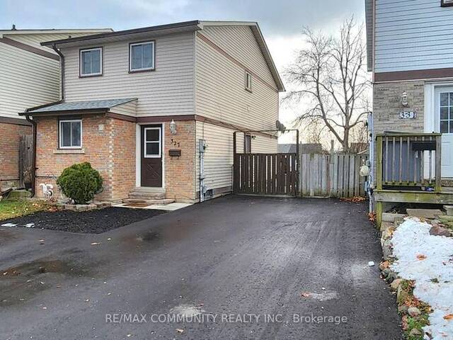 327 PHILLIP MURRAY AVENUE Oshawa Ontario, L1J 1H1