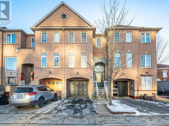 14 BERNARD AVENUE Brampton Ontario, L6Y 5S6