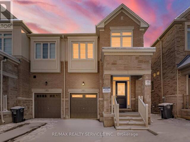 83 BERMONDSEY WAY Brampton Ontario, L6Y 6K9