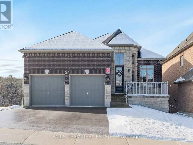 27 MUIRFIELD DRIVE Barrie Ontario, L4N 5S4