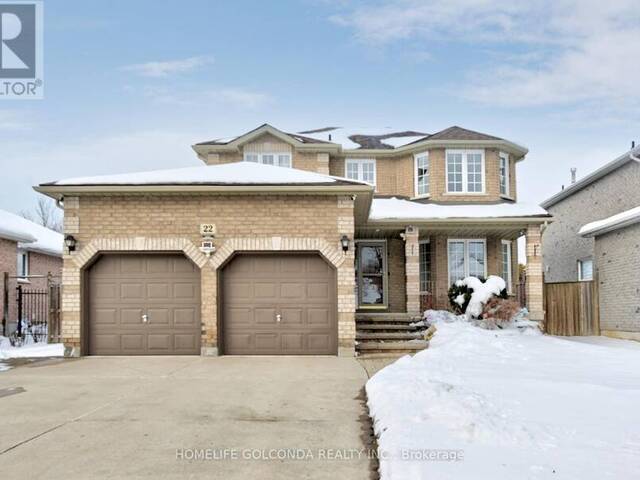 22 CARLEY CRESCENT Barrie Ontario, L4N 0R8